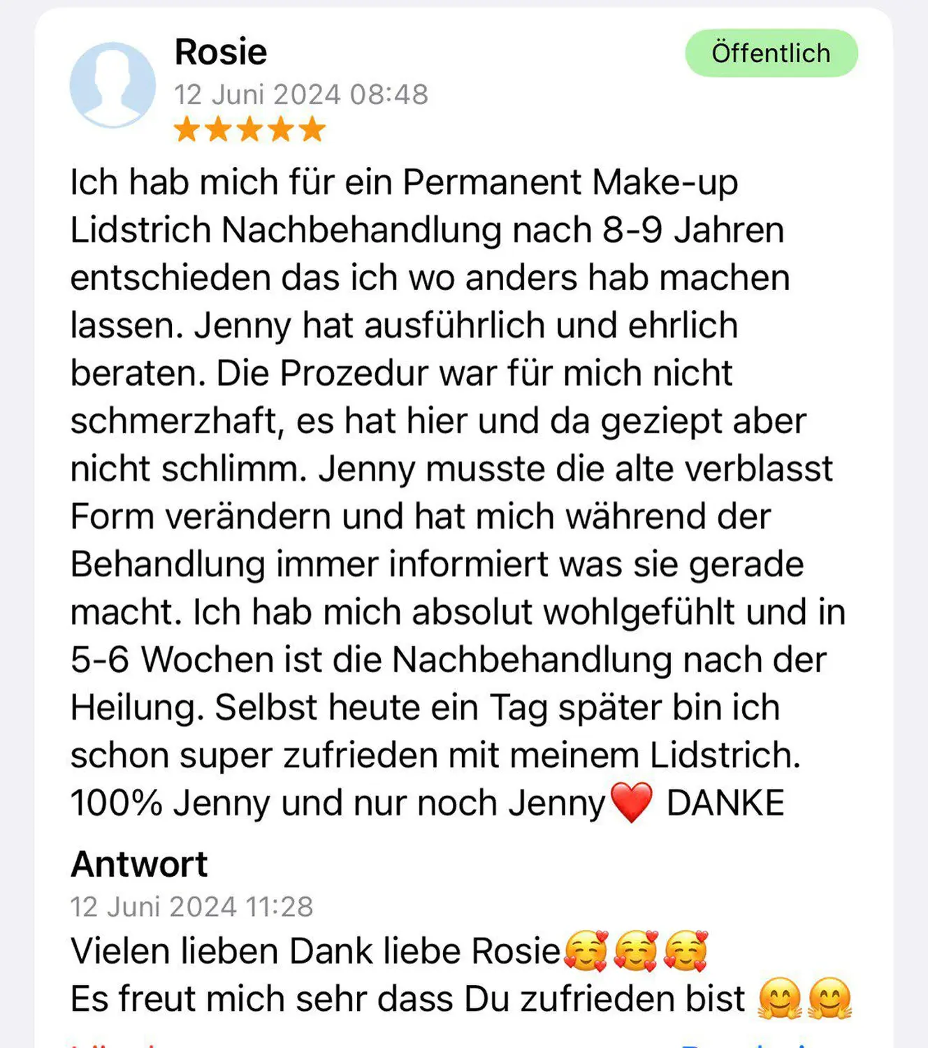 Permanent Pro by Jenny Mamytova - Bewertungen Bild