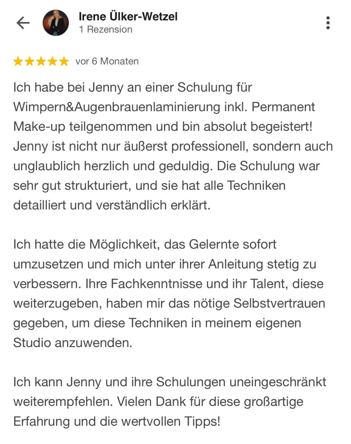 Permanent Pro by Jenny Mamytova - Bewertungen Bild