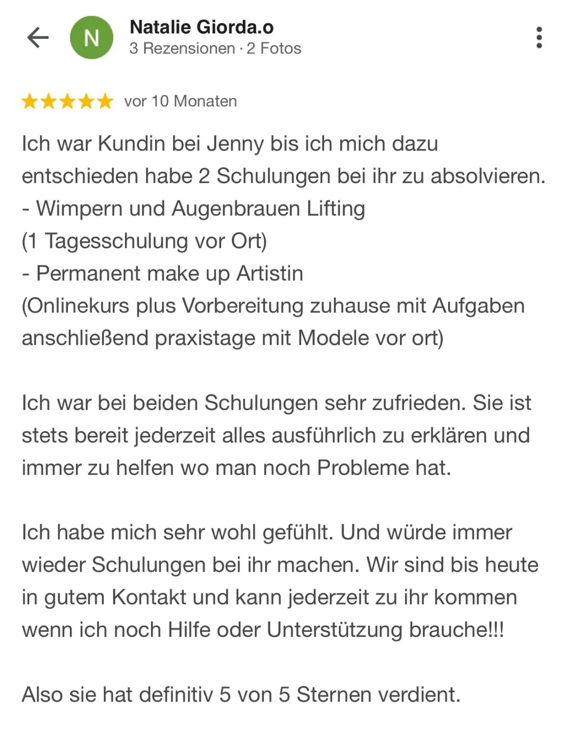 Permanent Pro by Jenny Mamytova - Bewertungen Bild
