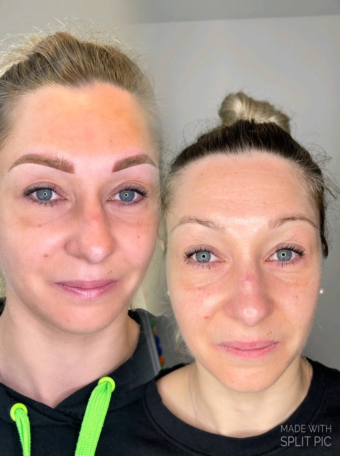 Permanent Pro by Jenny Mamytova - Augenbrauen vorher und nachher