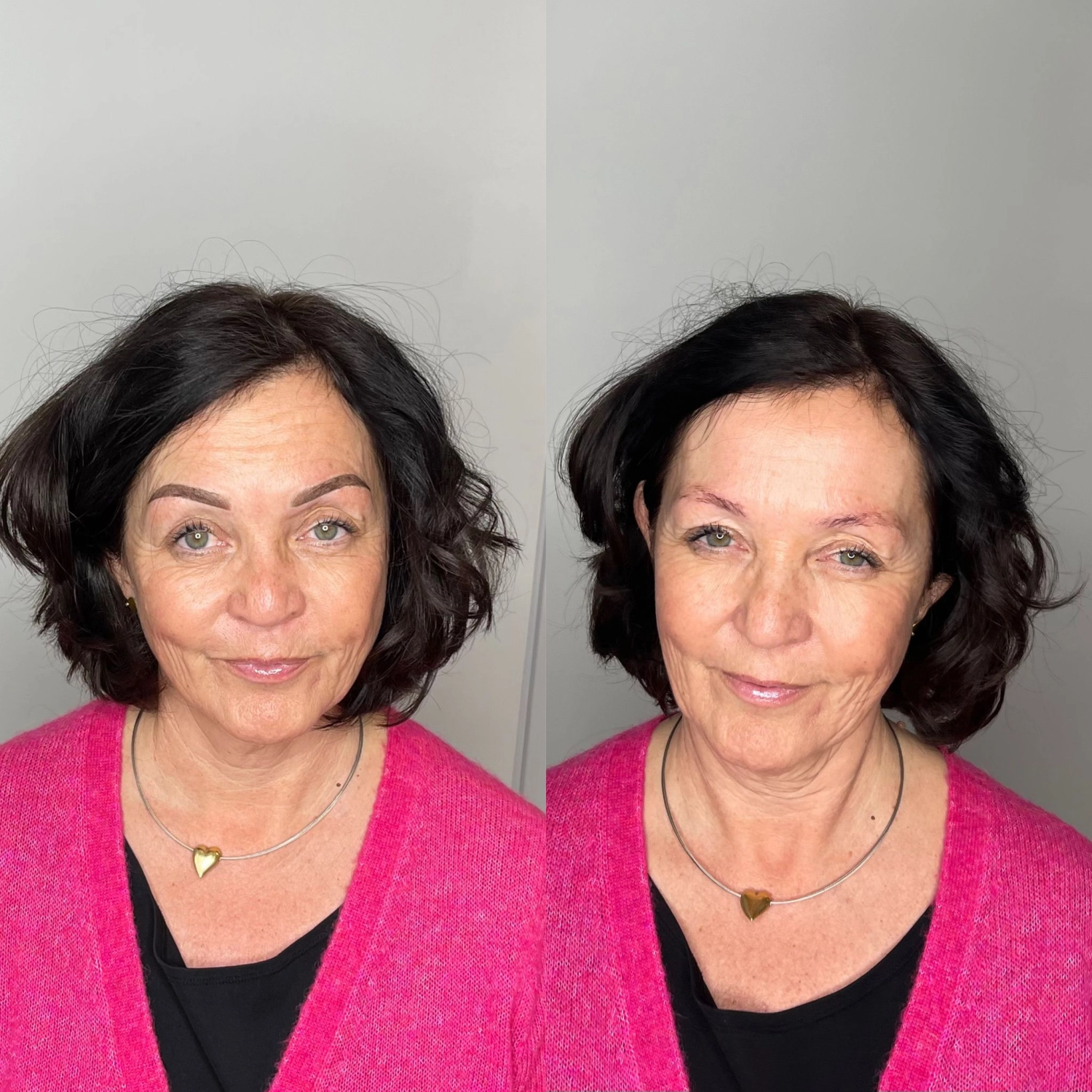 Permanent Pro by Jenny Mamytova - Augenbrauen vorher und nachher