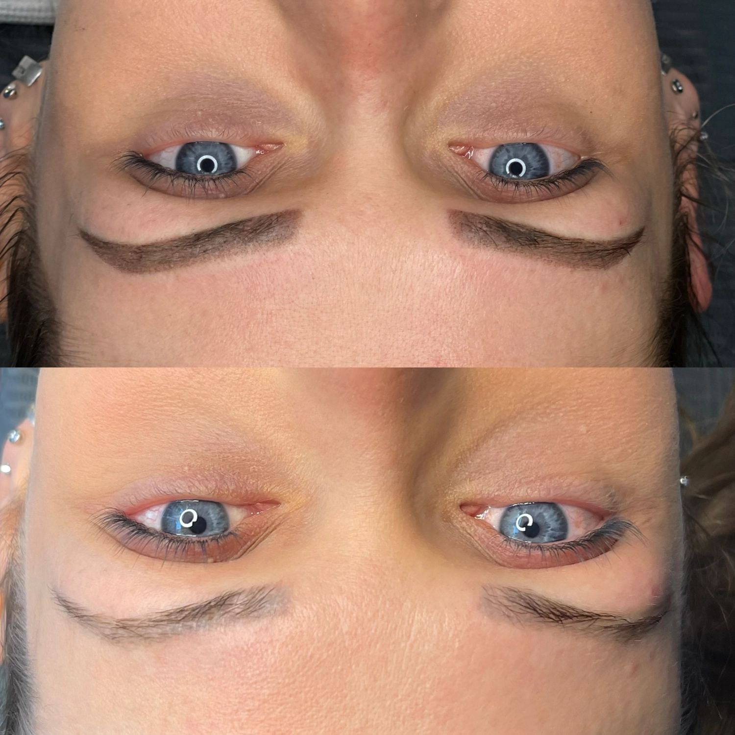 Permanent Pro by Jenny Mamytova - Augenbrauen vorher und nachher
